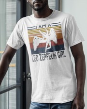 Vintage I Am A Led Zeppelin Girl Shirt Classic T-Shirt apparel-classic-tshirt-lifestyle-front-39