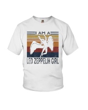 Vintage I Am A Led Zeppelin Girl Shirt Youth T-Shirt thumbnail