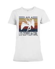 Vintage I Am A Led Zeppelin Girl Shirt Premium Fit Ladies Tee thumbnail