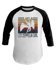 Vintage I Am A Led Zeppelin Girl Shirt Baseball Tee thumbnail