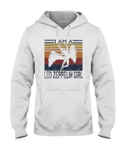 Vintage I Am A Led Zeppelin Girl Shirt Hooded Sweatshirt thumbnail