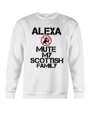 Alexa Mute My Scottish Family Shirt Crewneck Sweatshirt thumbnail