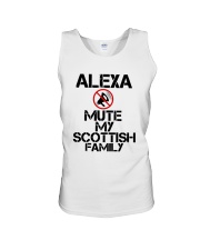 Alexa Mute My Scottish Family Shirt Unisex Tank thumbnail