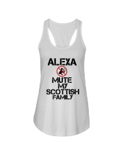 Alexa Mute My Scottish Family Shirt Ladies Flowy Tank thumbnail
