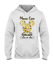 Mickey Mouse Ears And Golden Kind Of Girl Shirt Hooded Sweatshirt thumbnail