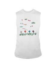 Floral I Am Going To Yell Shirt Sleeveless Tee thumbnail