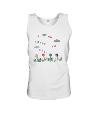 Floral I Am Going To Yell Shirt Unisex Tank thumbnail