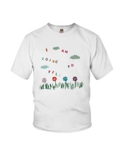 Floral I Am Going To Yell Shirt Youth T-Shirt thumbnail