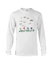 Floral I Am Going To Yell Shirt Long Sleeve Tee thumbnail