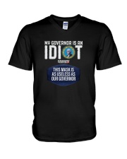 My Governor Is An Idiot Triggered Freedom Shirt V-Neck T-Shirt thumbnail