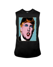 Trump With Makeup On His Shirt Sleeveless Tee thumbnail