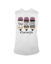 Teach Love Inspire Teacher Life Shirt Sleeveless Tee tile