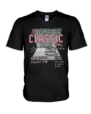 I Love Eating Classic Get Down Power Up Shirt V-Neck T-Shirt thumbnail
