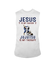 Jesus Is My Savior Jujutsu Is My Therapy Shirt Sleeveless Tee thumbnail