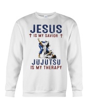 Jesus Is My Savior Jujutsu Is My Therapy Shirt Crewneck Sweatshirt thumbnail