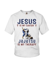 Jesus Is My Savior Jujutsu Is My Therapy Shirt Youth T-Shirt thumbnail
