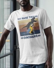 Vintage Parrot I Raise Tiny Dinosaurs Shirt Classic T-Shirt apparel-classic-tshirt-lifestyle-front-39