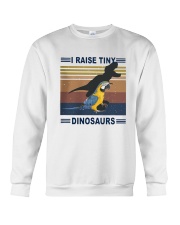 Vintage Parrot I Raise Tiny Dinosaurs Shirt Crewneck Sweatshirt thumbnail