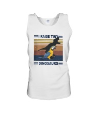 Vintage Parrot I Raise Tiny Dinosaurs Shirt Unisex Tank thumbnail
