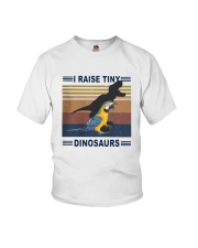 Vintage Parrot I Raise Tiny Dinosaurs Shirt Youth T-Shirt thumbnail