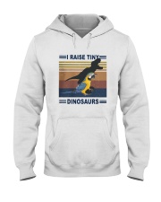 Vintage Parrot I Raise Tiny Dinosaurs Shirt Hooded Sweatshirt thumbnail
