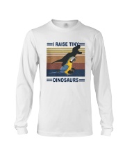 Vintage Parrot I Raise Tiny Dinosaurs Shirt Long Sleeve Tee thumbnail