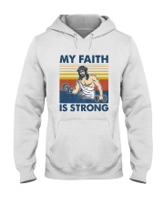 Vintage Jesus My Faith Is Strong Shirt Hooded Sweatshirt thumbnail