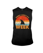 Vintage Shark Sorry I Cant Its Week Shirt Sleeveless Tee thumbnail