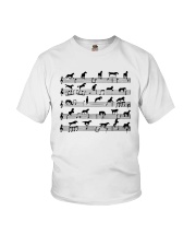 Horse Notes On Sheet Music Shirt Youth T-Shirt tile