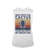 Vintage Mess With The Cactus Get Attacktus Shirt Sleeveless Tee thumbnail