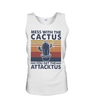 Vintage Mess With The Cactus Get Attacktus Shirt Unisex Tank thumbnail