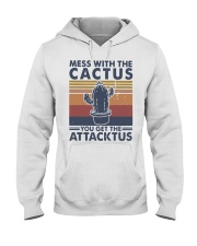 Vintage Mess With The Cactus Get Attacktus Shirt Hooded Sweatshirt thumbnail