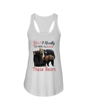 Yes I Really Do Need All These Bears Shirt Ladies Flowy Tank thumbnail