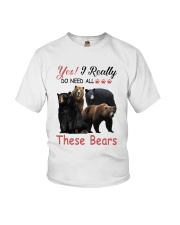 Yes I Really Do Need All These Bears Shirt Youth T-Shirt thumbnail