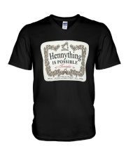 Hennything Is Possible Shirt V-Neck T-Shirt tile