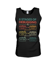 6 Stages Of Debugging That Can't Happen Shirt Unisex Tank thumbnail