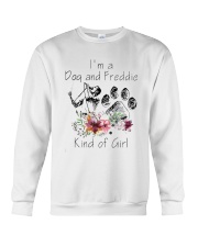 Im A Dog And Freddie Kind Of Girl Shirt Crewneck Sweatshirt thumbnail