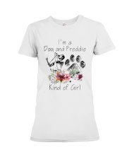 Im A Dog And Freddie Kind Of Girl Shirt Premium Fit Ladies Tee thumbnail