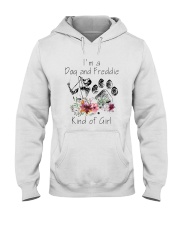 Im A Dog And Freddie Kind Of Girl Shirt Hooded Sweatshirt thumbnail