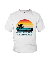 Vintage Pelican Point Beach California Shirt Youth T-Shirt thumbnail