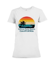 Vintage Pelican Point Beach California Shirt Premium Fit Ladies Tee thumbnail