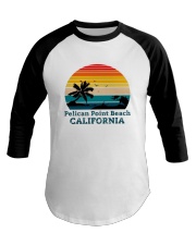 Vintage Pelican Point Beach California Shirt Baseball Tee thumbnail