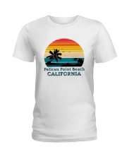 Vintage Pelican Point Beach California Shirt Ladies T-Shirt thumbnail