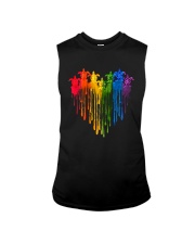 Lgbt Turtles Heart Shirt Sleeveless Tee thumbnail