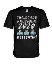 Child Care Provider 2020 Essential Shirt V-Neck T-Shirt thumbnail