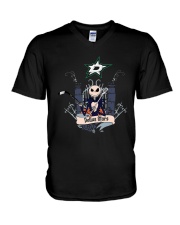 Halloween Jack Skellington Dallas Stars Shirt V-Neck T-Shirt thumbnail