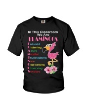 In This Classroom We Are Flamingo Focused Shirt Youth T-Shirt thumbnail