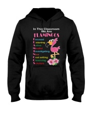 In This Classroom We Are Flamingo Focused Shirt Hooded Sweatshirt thumbnail