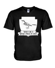Dont Be A Racist Piece Of Shit Shirt V-Neck T-Shirt thumbnail