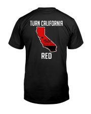 Turn California Red Shirt Premium Fit Mens Tee thumbnail